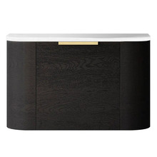 Bondi Wall Hung Single Vanity with Pure White Countertop